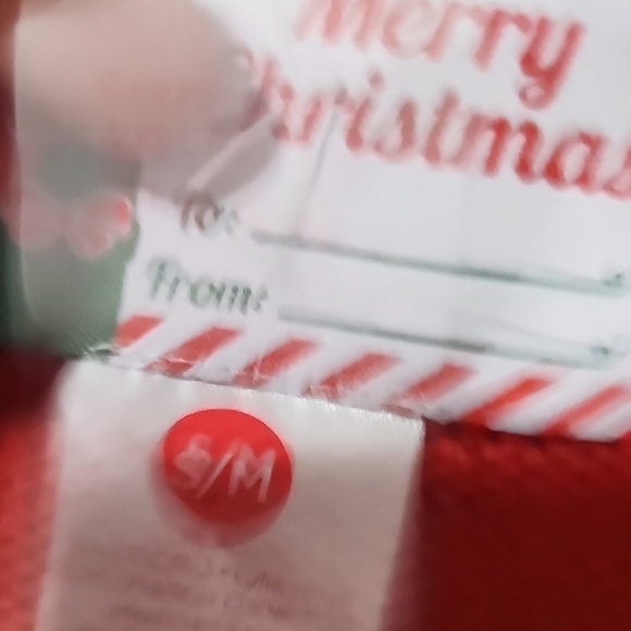 Santa Christmas Sweater Small Red White - Picture 5 of 8